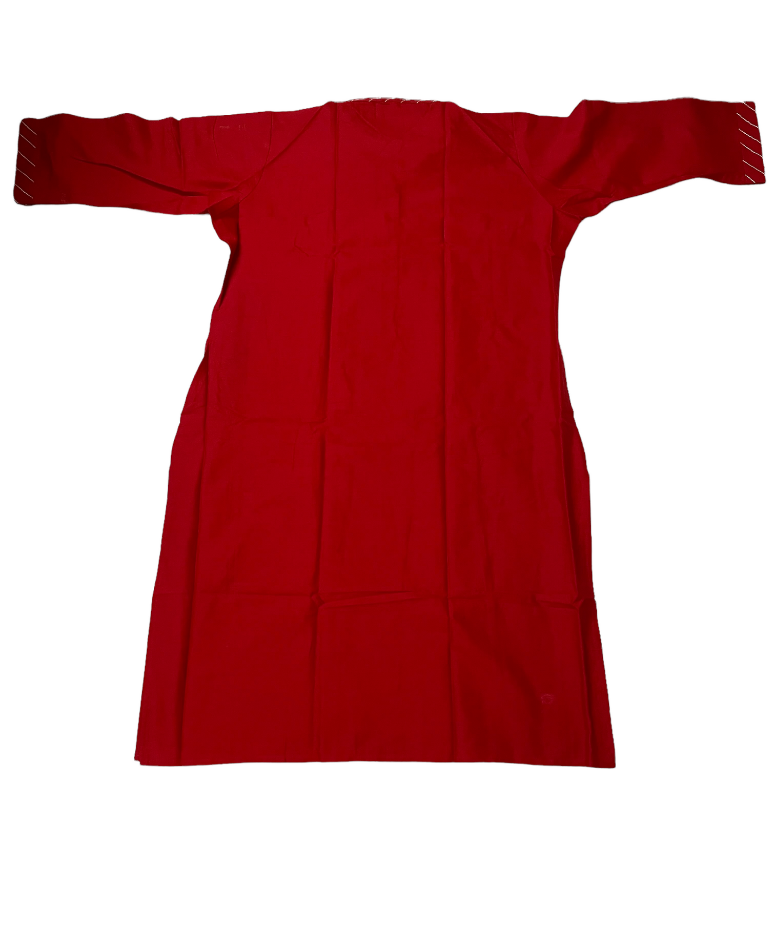 Pure Cotton Ruby Colour Kurti (3 Quarter Sleeve)
