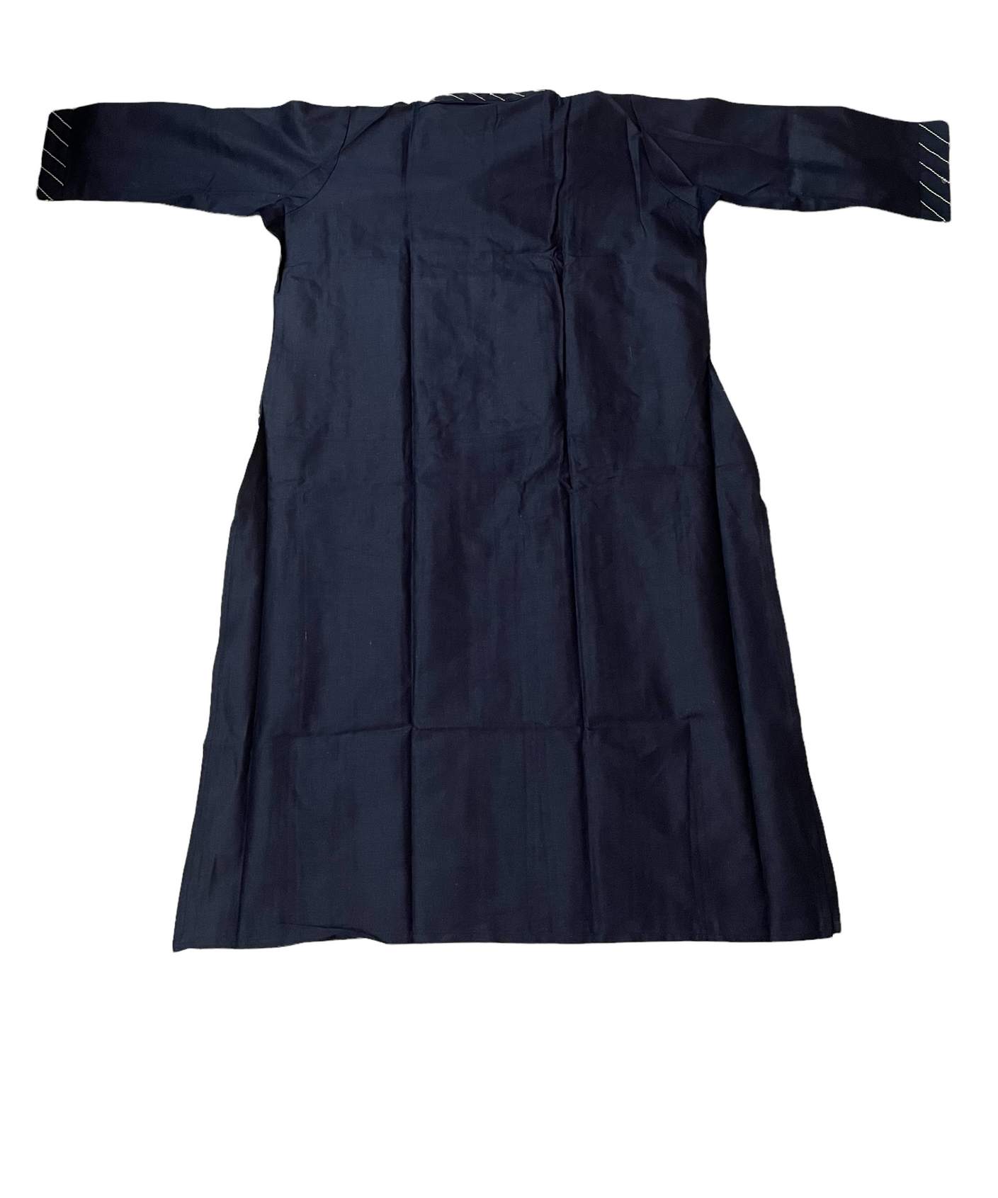 Pure Cotton Navy Blue Colour Kurti (3 Quarter Sleeve)