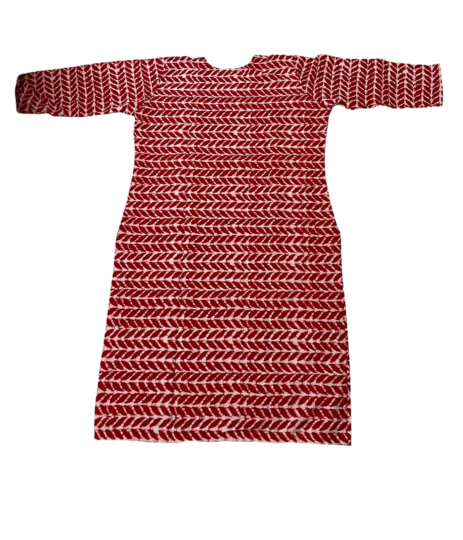 Pure Cotton Jam Colour Kurti (3 Quarter Sleeve)