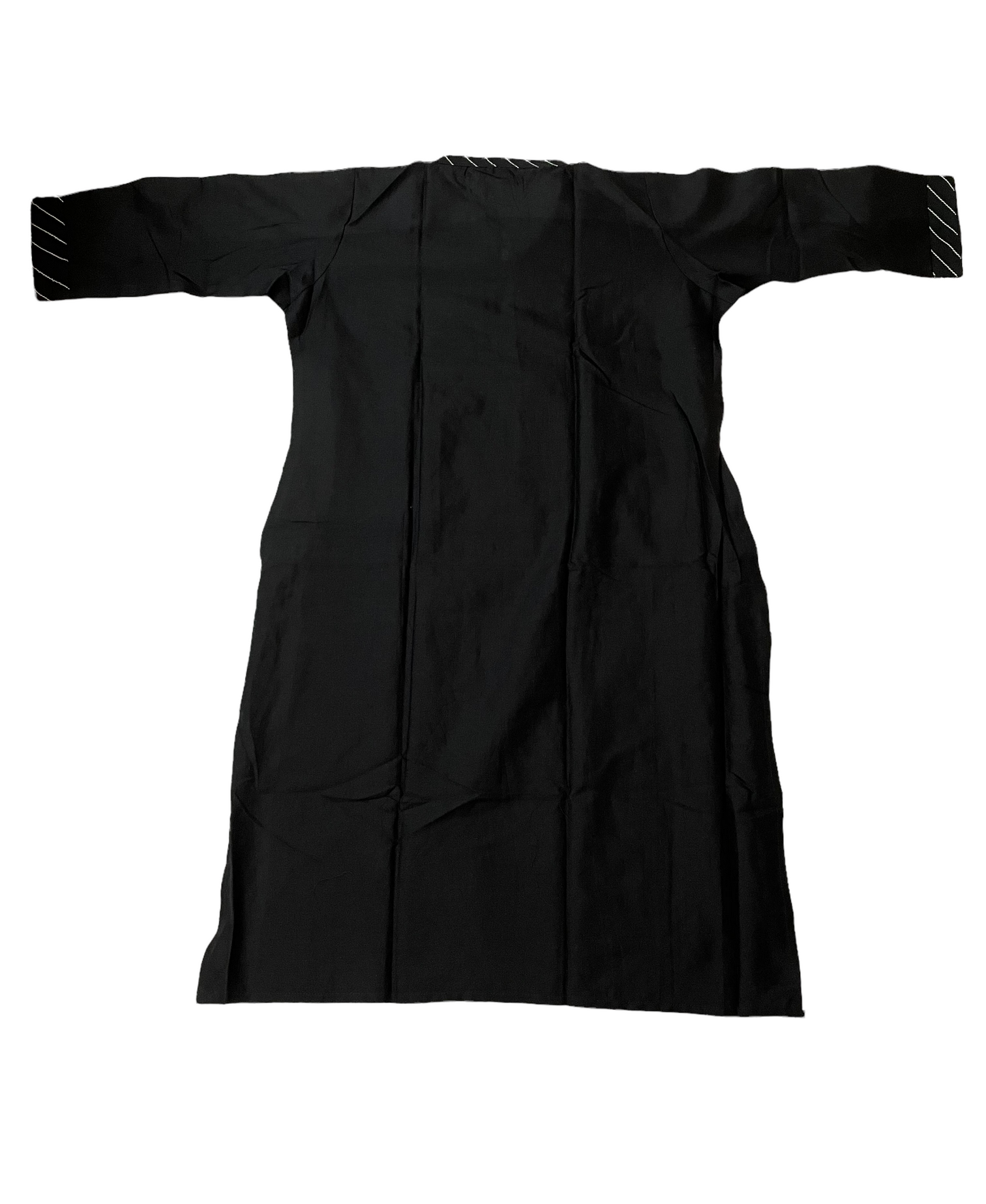 Pure Cotton Black Colour Kurti (3 Quarter Sleeve)