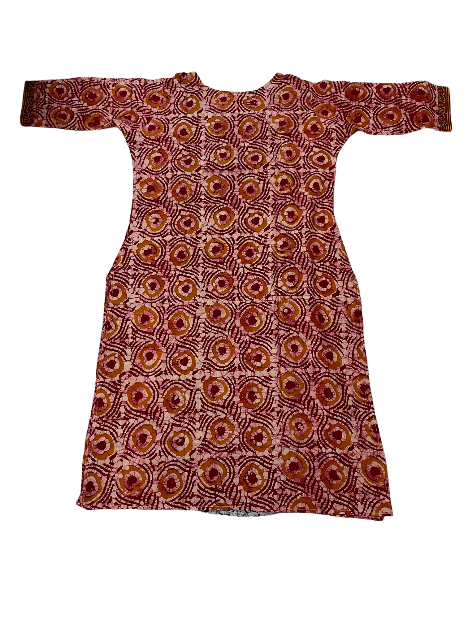 Pure Cotton Multi-Colour Kurti (3 Quarter Sleeve)
